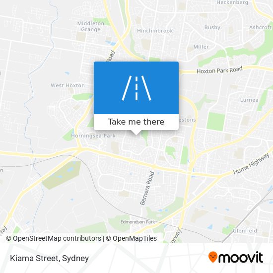 Kiama Street map