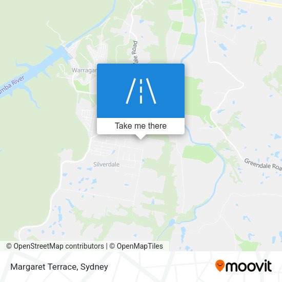 Margaret Terrace map
