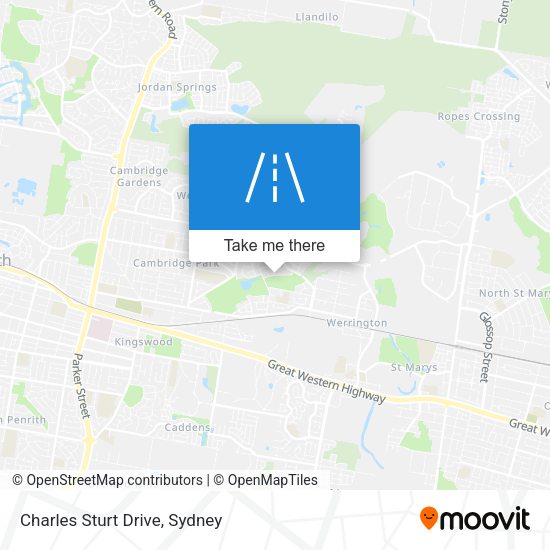 Charles Sturt Drive map