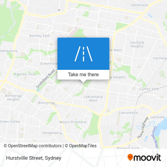 Hurstville Street map