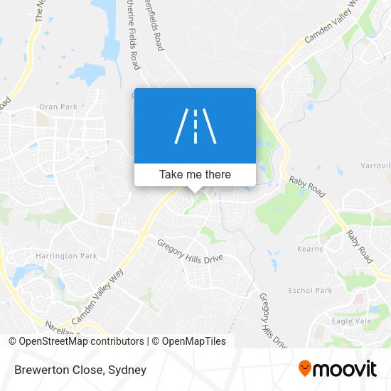 Brewerton Close map