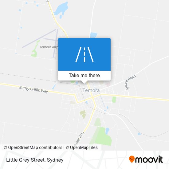 Little Grey Street map
