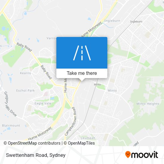 Swettenham Road map
