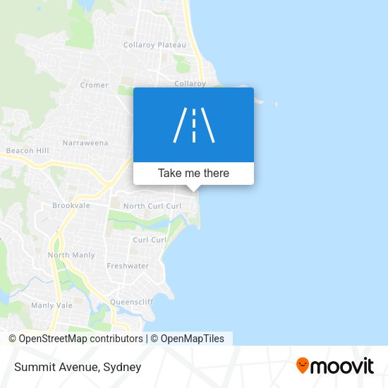 Summit Avenue map