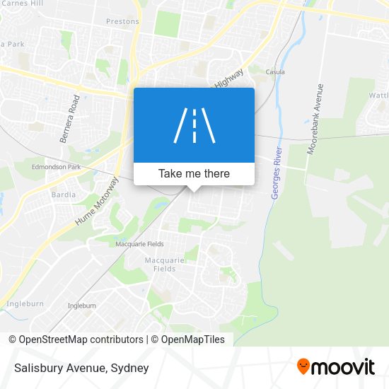 Salisbury Avenue map