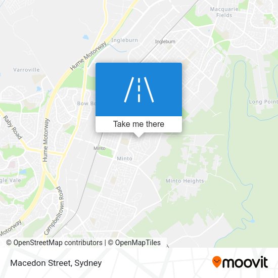 Macedon Street map