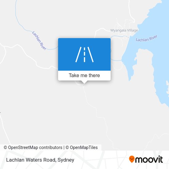 Lachlan Waters Road map