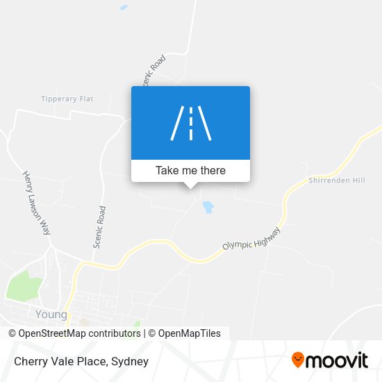 Cherry Vale Place map