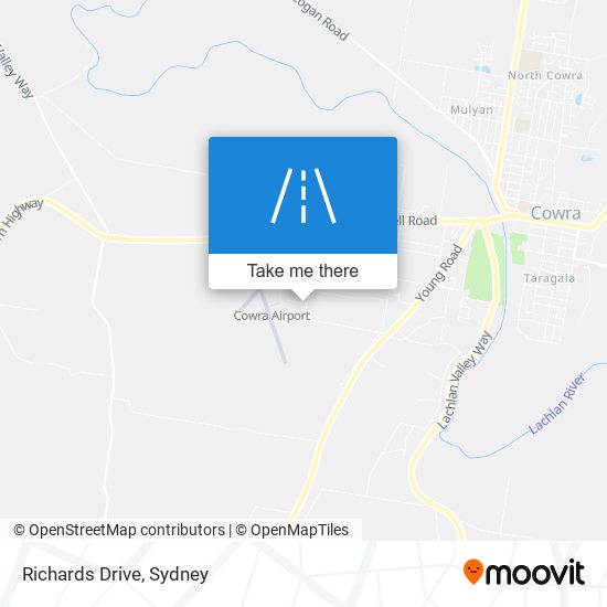 Richards Drive map