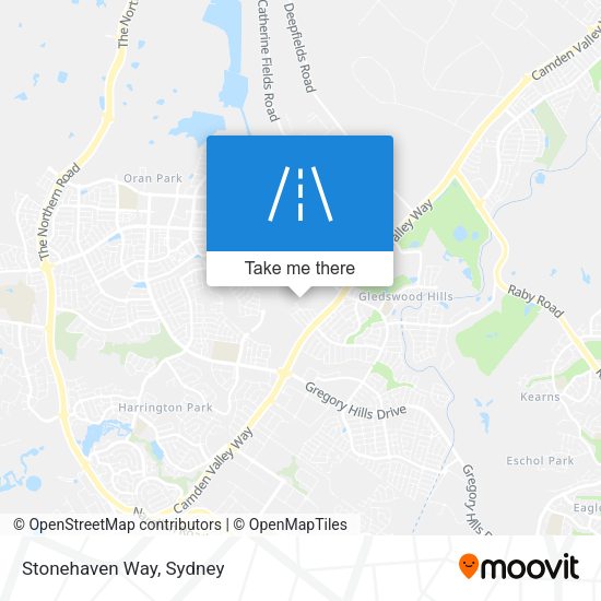 Stonehaven Way map