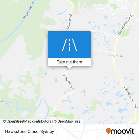 Hawkstone Close map