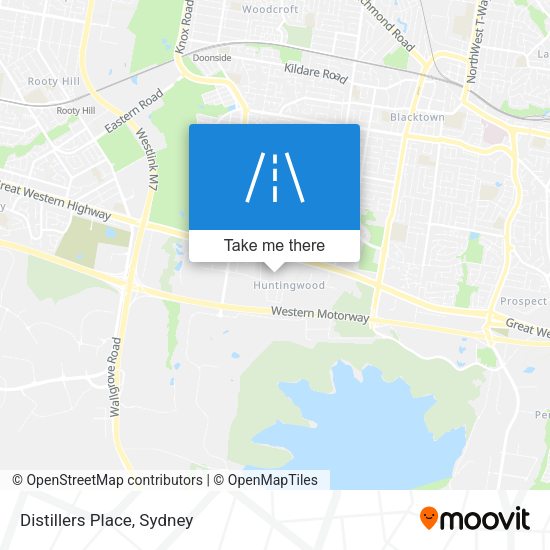 Distillers Place map