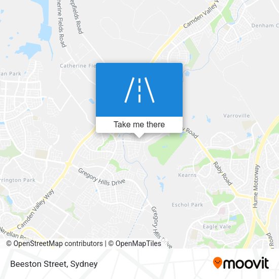 Beeston Street map