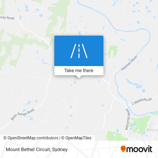 Mount Bethel Circuit map