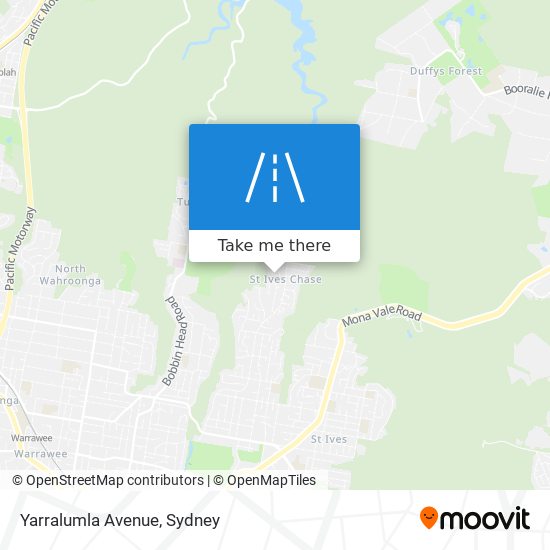 Yarralumla Avenue map