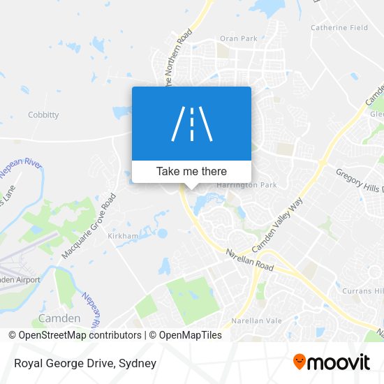 Royal George Drive map