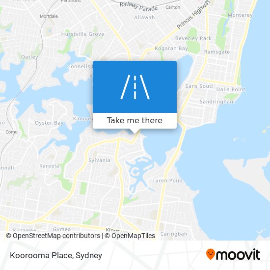 Mapa Koorooma Place