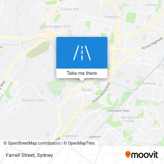 Farrell Street map