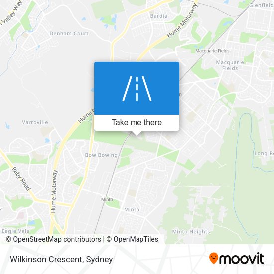 Wilkinson Crescent map