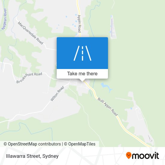 Illawarra Street map
