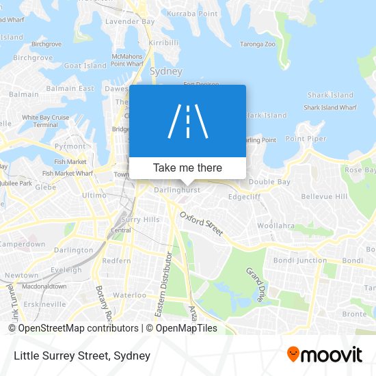 Little Surrey Street map