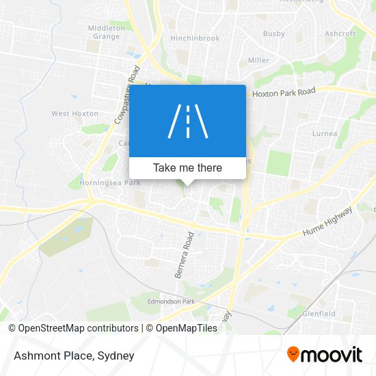 Ashmont Place map