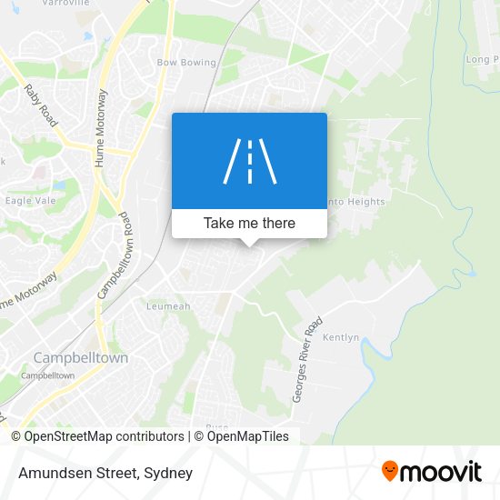 Amundsen Street map
