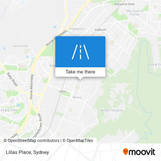 Lillas Place map