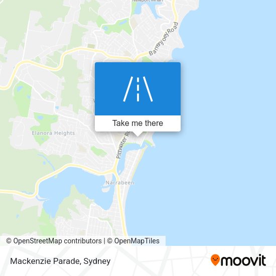 Mackenzie Parade map