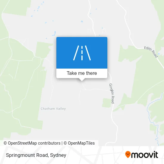 Mapa Springmount Road