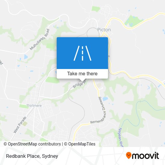 Redbank Place map