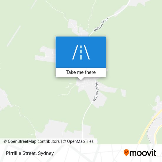 Pirrillie Street map