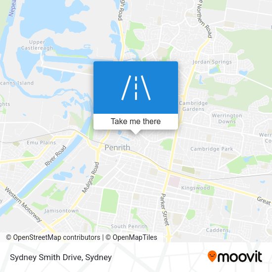 Sydney Smith Drive map