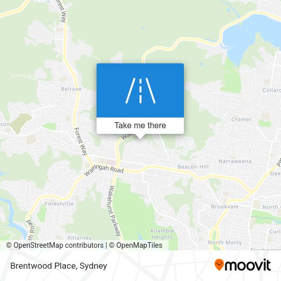 Brentwood Place map