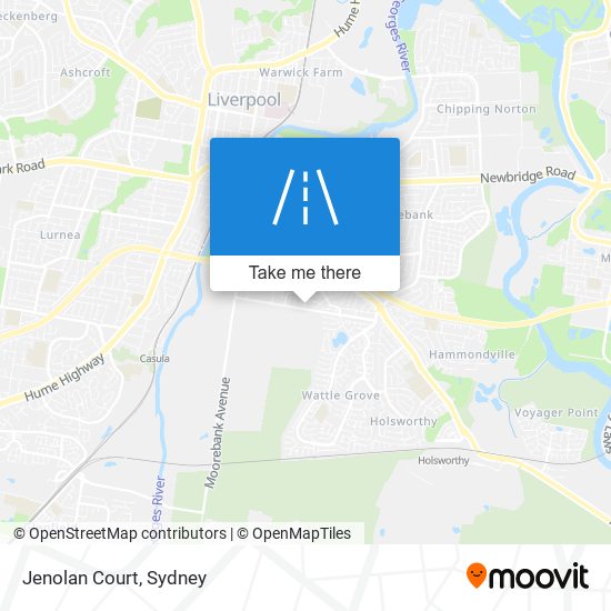 Jenolan Court map