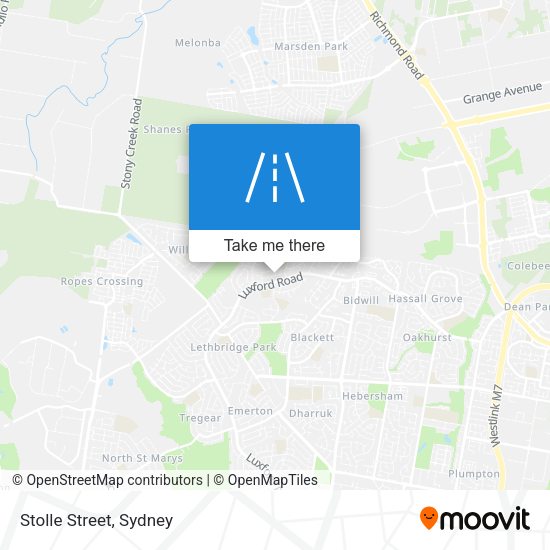 Stolle Street map