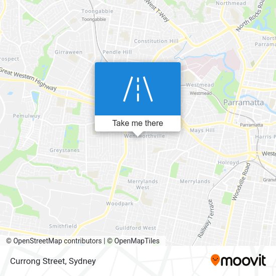 Currong Street map