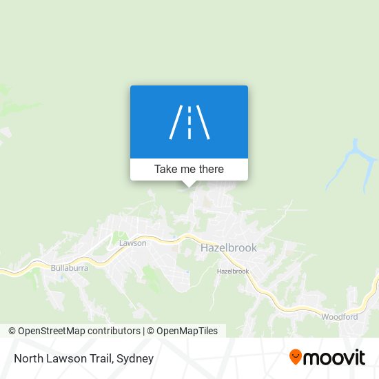 North Lawson Trail map