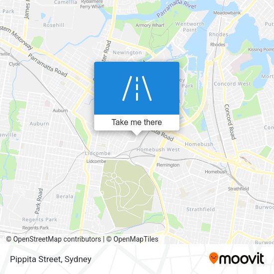 Pippita Street map