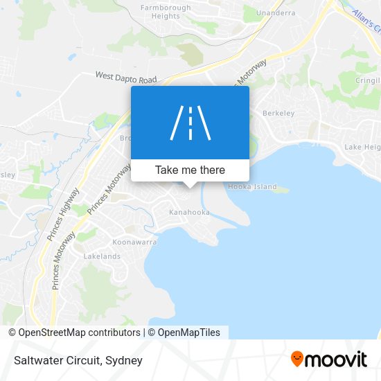 Saltwater Circuit map