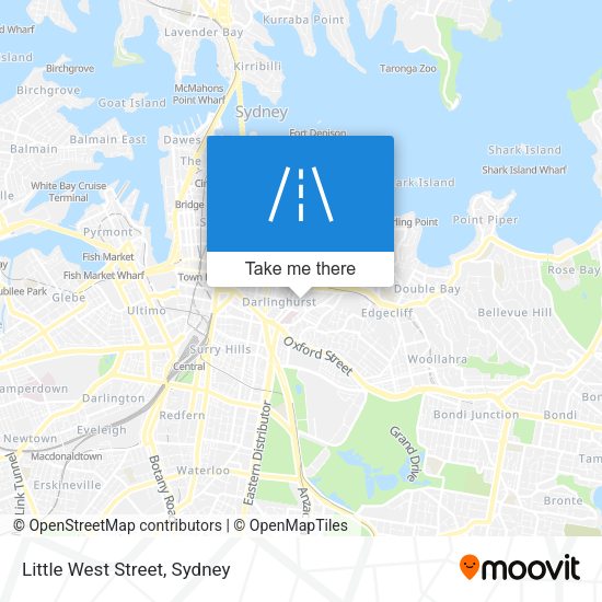 Little West Street map