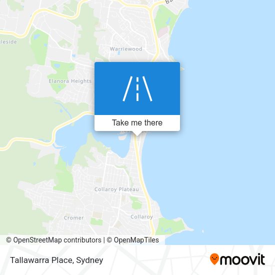 Tallawarra Place map