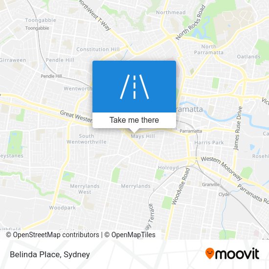 Belinda Place map