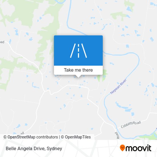 Belle Angela Drive map
