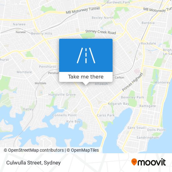 Culwulla Street map