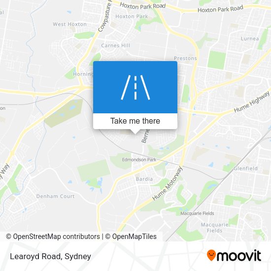 Learoyd Road map