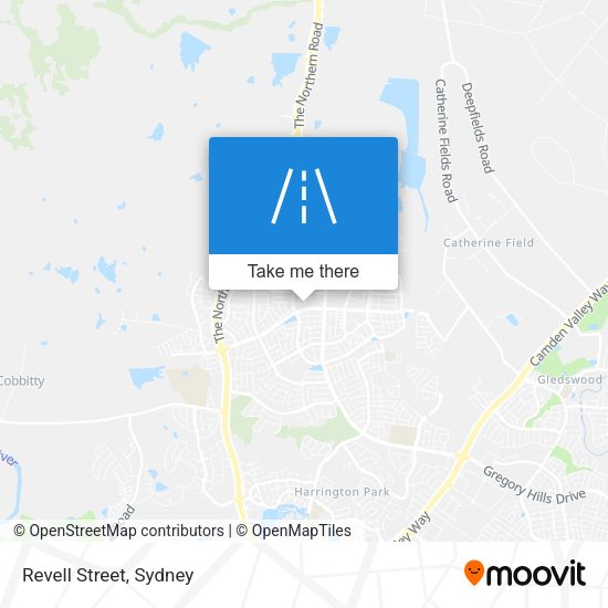 Revell Street map