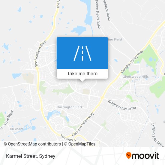Karmel Street map