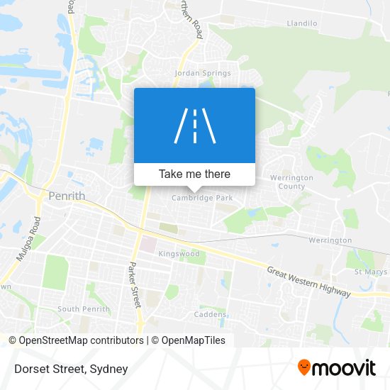 Dorset Street map