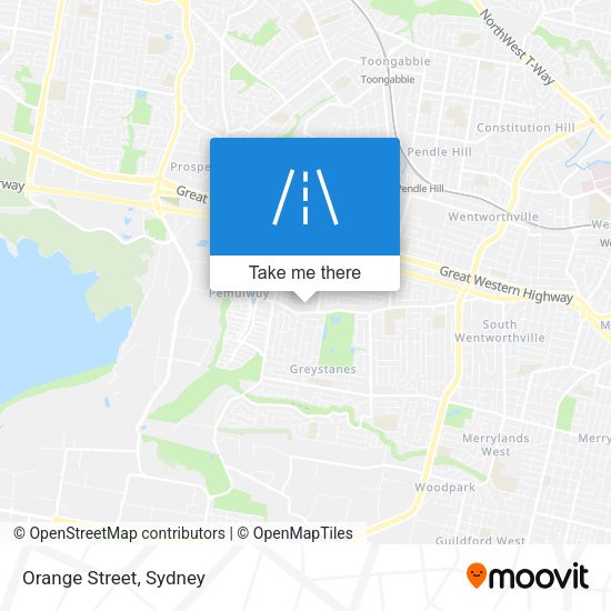 Orange Street map